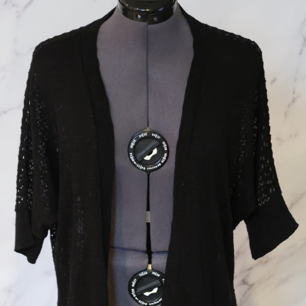 Mossimo Knit Black Cardigan Sz M